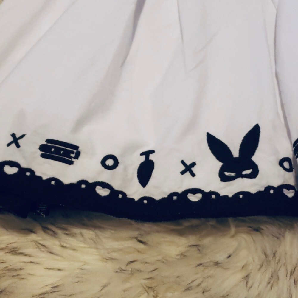 Bunny Lolita Kawaii Cosplay Babydoll Goth Dress - Picture 10 of 12